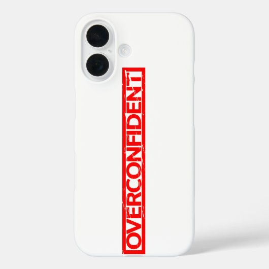 Coques Case-Mate iPhone Timbre trop confiant (Verso)