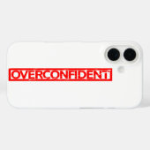 Coques Case-Mate iPhone Timbre trop confiant (Verso (horizontal))