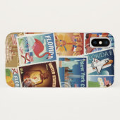 Coques Case-Mate iPhone Timbres-poste des Etats-Unis (Dos (Horizontal))