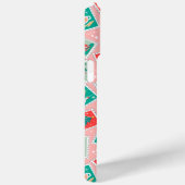 Coques Case-Mate iPhone Timbres postés de Noël rétro (Verso / Droite)