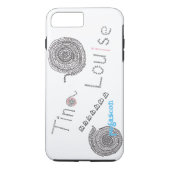 Coques Case-Mate iPhone Tina 嬢のお名前入り (Dos)