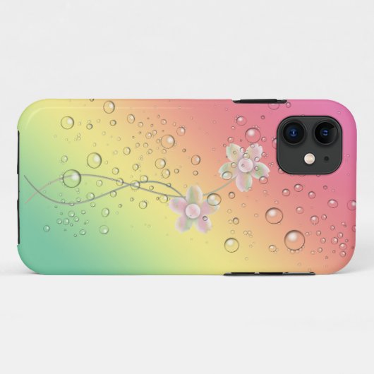 Coques Case-Mate iPhone Tiny Bubbles (Dos (Horizontal))