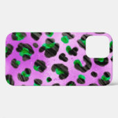 Coques Case-Mate iPhone Tirage à main Abstrait Brosses à brosse fourrure s (Verso (horizontal))