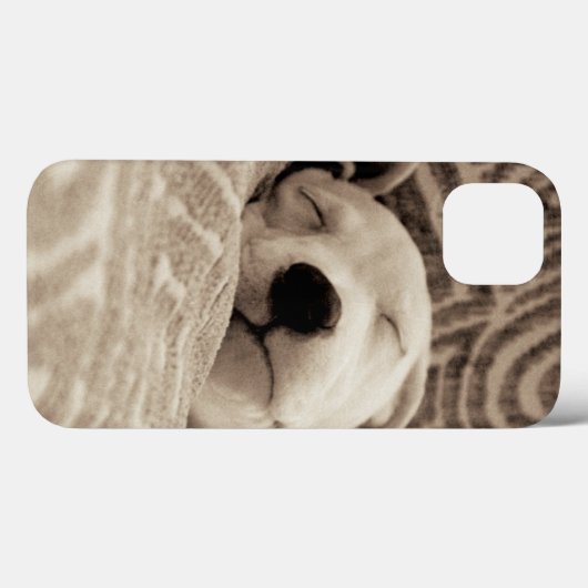 Coques Case-Mate iPhone Tired dog (Verso (horizontal))