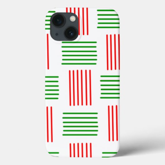 Coques Case-Mate iPhone tissage de Noël (Verso)