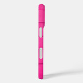 Coques Case-Mate iPhone Tissage en cuir rose (Verso / Droite)