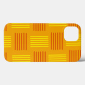 Coques Case-Mate iPhone Tissage moderne du milieu du siècle (Verso (horizontal))
