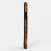 Coques Case-Mate iPhone Tisser Mandala jaune orange et violet (Dos/Droite)