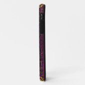 Coques Case-Mate iPhone Tisser Mandala jaune rose et violet (Dos/Gauche)