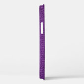 Coques Case-Mate iPhone Tissu à nappes texture violette (Verso / Droite)