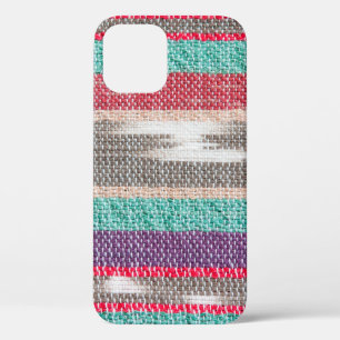 Case-Mate iPhone Case Tissu brut coloré Texture, Motif, Arrière - plan