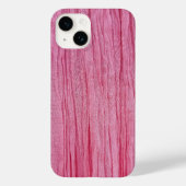 Coques Case-Mate iPhone Tissu de crêpe rose (Verso)