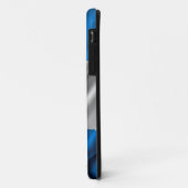 Coques Case-Mate iPhone Tissu de drapeau du Guatemala (Dos/Gauche)