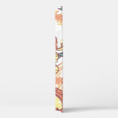 Coques Case-Mate iPhone Tissu écotique plaid sans couture motif avec baroq (Verso / Droite)