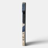 Coques Case-Mate iPhone Tissu Jean bleu effilé (Verso / Gauche)