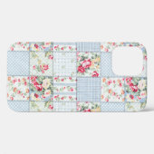 Coques Case-Mate iPhone Tissu Rose : Conception de fond élégante (Verso (horizontal))