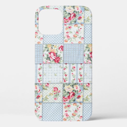 Coques Case-Mate iPhone Tissu Rose : Conception de fond élégante (Verso)