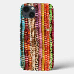 Case-Mate iPhone Case Tissu tissé rayé tissé naturel