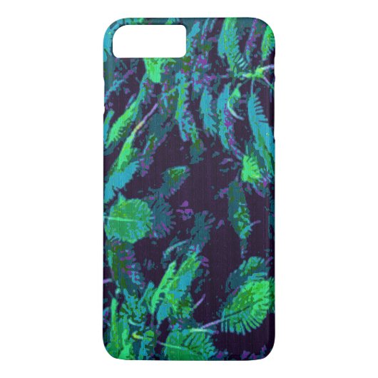 Coques Case-Mate iPhone Tissu tropical (Dos)