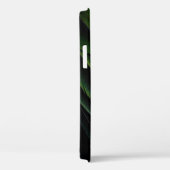 Coques Case-Mate iPhone Tissu vert et noir (Verso / Droite)