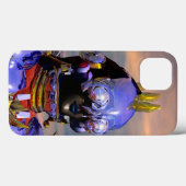 Coques Case-Mate iPhone TITAN CYBORG PORTRAIT Blue Science Fiction, Scifi (Verso (horizontal))