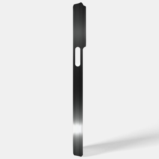 Coques Case-Mate iPhone Titane Argent Acier inoxydable Imprimer iphone 15 (Verso / Droite)