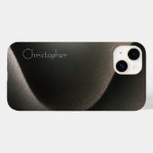 Coques Case-Mate iPhone Titane Argent Acier inoxydable Imprimer iphone 15 (Verso (horizontal))