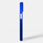 Coques Case-Mate iPhone Titane bleu acier inoxydable métal (Verso / Droite)