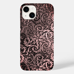 Coque Pour iPhone 14 Titane bronze poli Iphone métallique 15