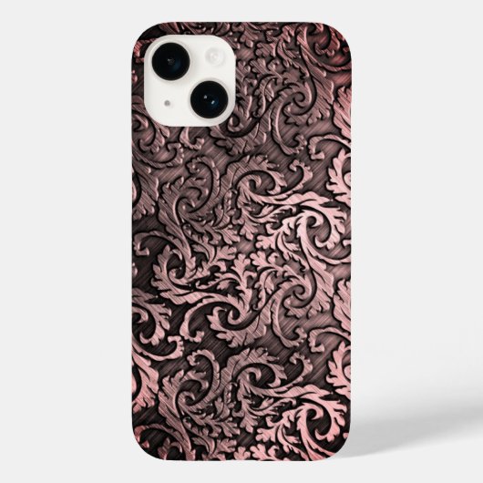 Coques Case-Mate iPhone Titane bronze poli Iphone métallique 15 (Verso)
