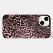 Coques Case-Mate iPhone Titane bronze poli Iphone métallique 15 (Verso (horizontal))
