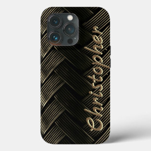 Case-Mate iPhone Case Titane Cord or brillant acier inoxydable métal