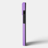 Coques Case-Mate iPhone Titane Lumière violet acier inoxydable Impression (Verso / Gauche)