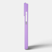 Coques Case-Mate iPhone Titane Lumière violet acier inoxydable Impression (Verso / Gauche)