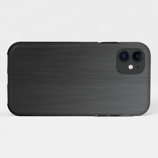 Coques Case-Mate iPhone Titane noir (Dos (Horizontal))