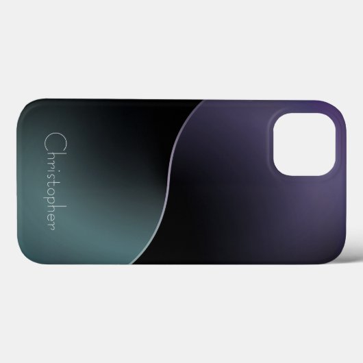 Coques Case-Mate iPhone Titane noir acier inoxydable Imprimer iphone 15 (Verso (horizontal))
