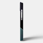 Coques Case-Mate iPhone Titane noir acier inoxydable Imprimer iphone 15 (Verso / Gauche)