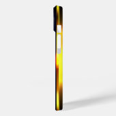 Coques Case-Mate iPhone Titane Polished vert radial métal iphone 15 (Verso / Gauche)
