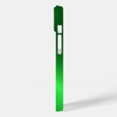 Coques Case-Mate iPhone Titane vert acier inoxydable métal (Verso / Gauche)