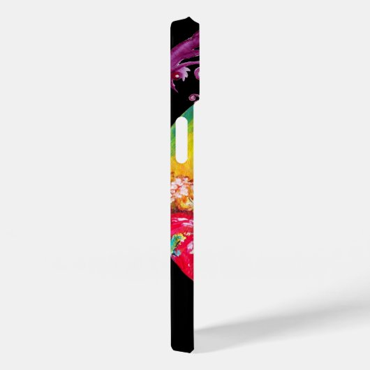 COQUES Case-Mate iPhone TITANIE ASSIS SUR UNE FLEURS ROUGE (Verso / Droite)