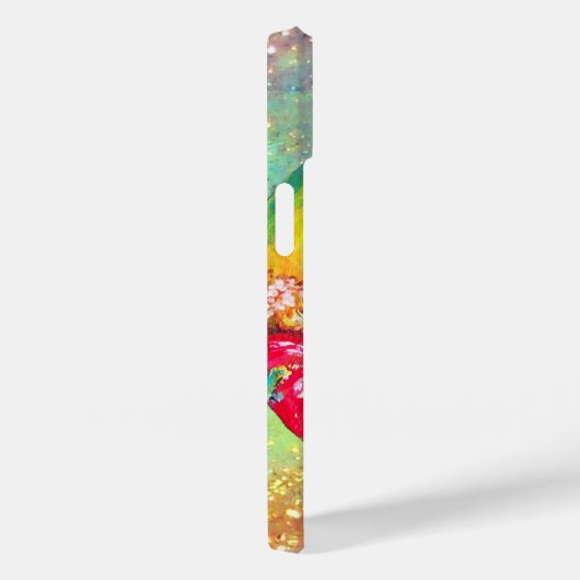 COQUES Case-Mate iPhone TITANIE ASSIS SUR UNE FLEURS ROUGE (Verso / Droite)