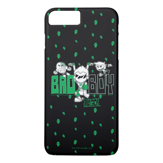Coques Case-Mate iPhone Titans Ados, allez ! | "Bad Boy" Robin, Cyborg & B (Dos)