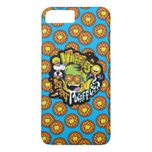 Coque iPhone 7 Plus Titans Ados, allez !   Beast Boy Waffles