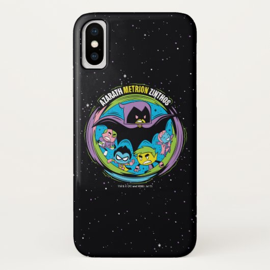 Coques Case-Mate iPhone Titans Ados, allez ! | Corbeau "Azarath Metrion Zi (Dos)