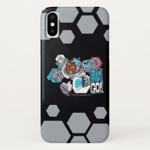 Coques Pour iPhone Titans Ados, allez ! Graphique Arsenal de Cyborg