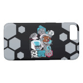 Coques Case-Mate iPhone Titans Ados, allez ! | Graphique Arsenal de Cyborg (Dos (Horizontal))