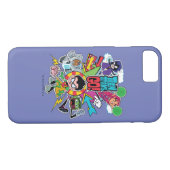 Coques Case-Mate iPhone Titans Ados, allez ! | Graphique Flèche d'équipe (Dos (Horizontal))