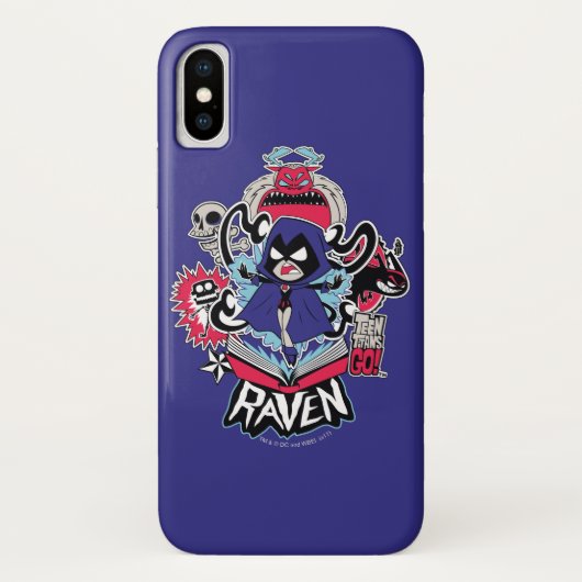 Coques Case-Mate iPhone Titans Ados, allez ! | Raven puissance démoniaque  (Dos)