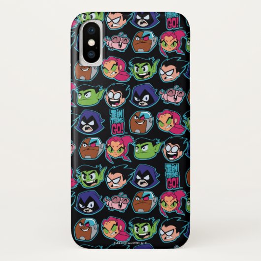 Coques Case-Mate iPhone Titans Ados, allez ! | Titans Motif en chef (Dos)