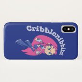 Coques Case-Mate iPhone Titans Ados, partez ! | Starfire "Cribblenibbits!" (Dos (Horizontal))